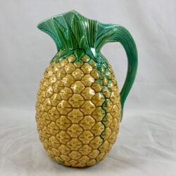 English Minton Majolica 8" Pineapple Pitcher